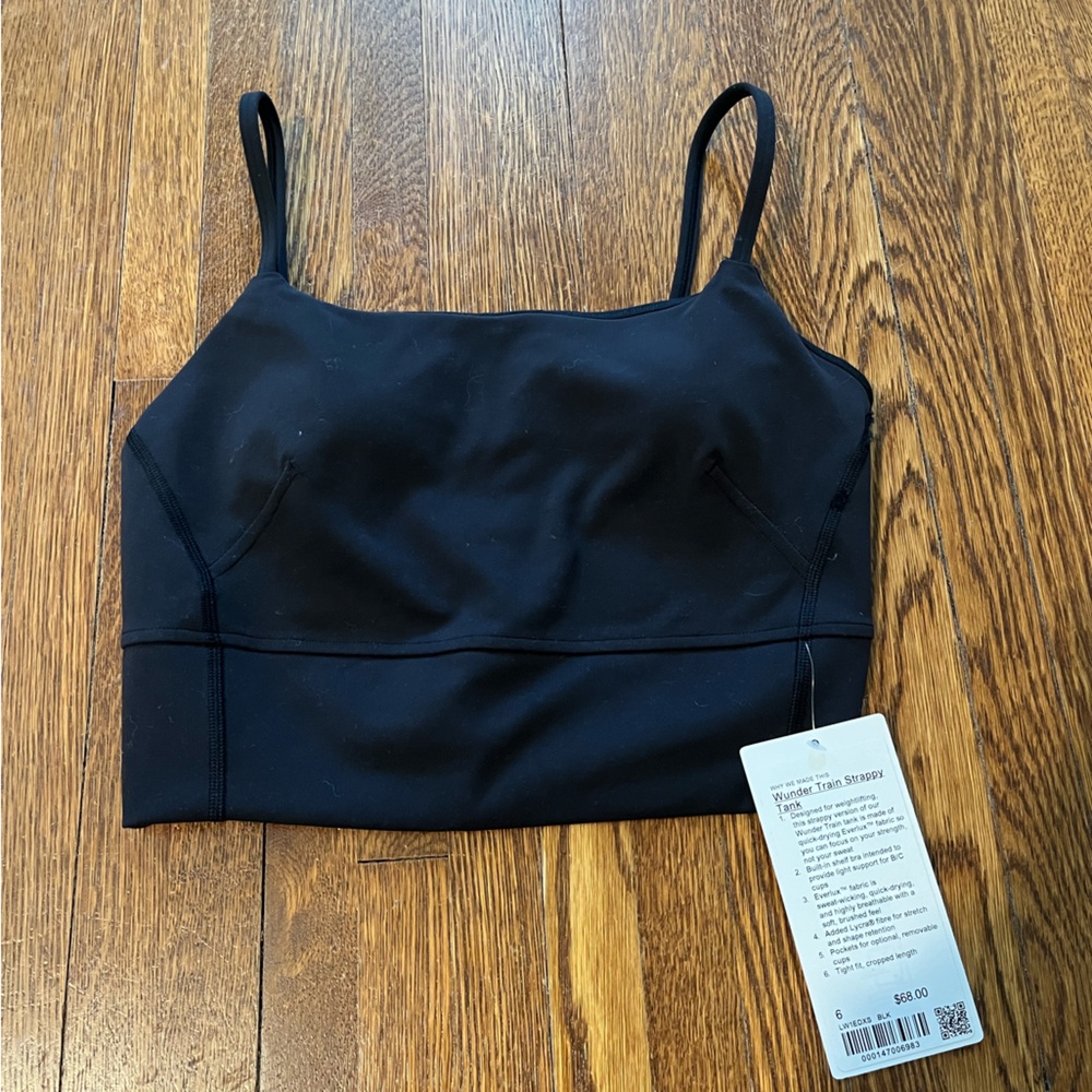 NWT Lululemon Wunder Train Strappy Tank Size 6